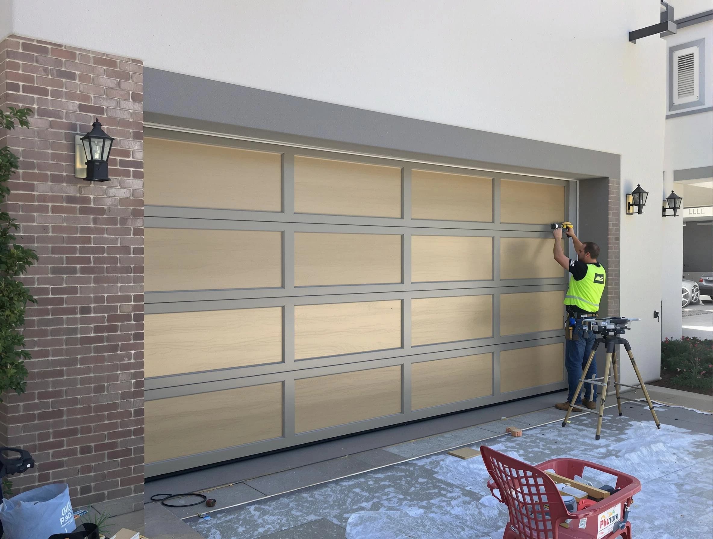 Garage door replacement service by Sandy Springs Garage Door Repair in Sandy Springs