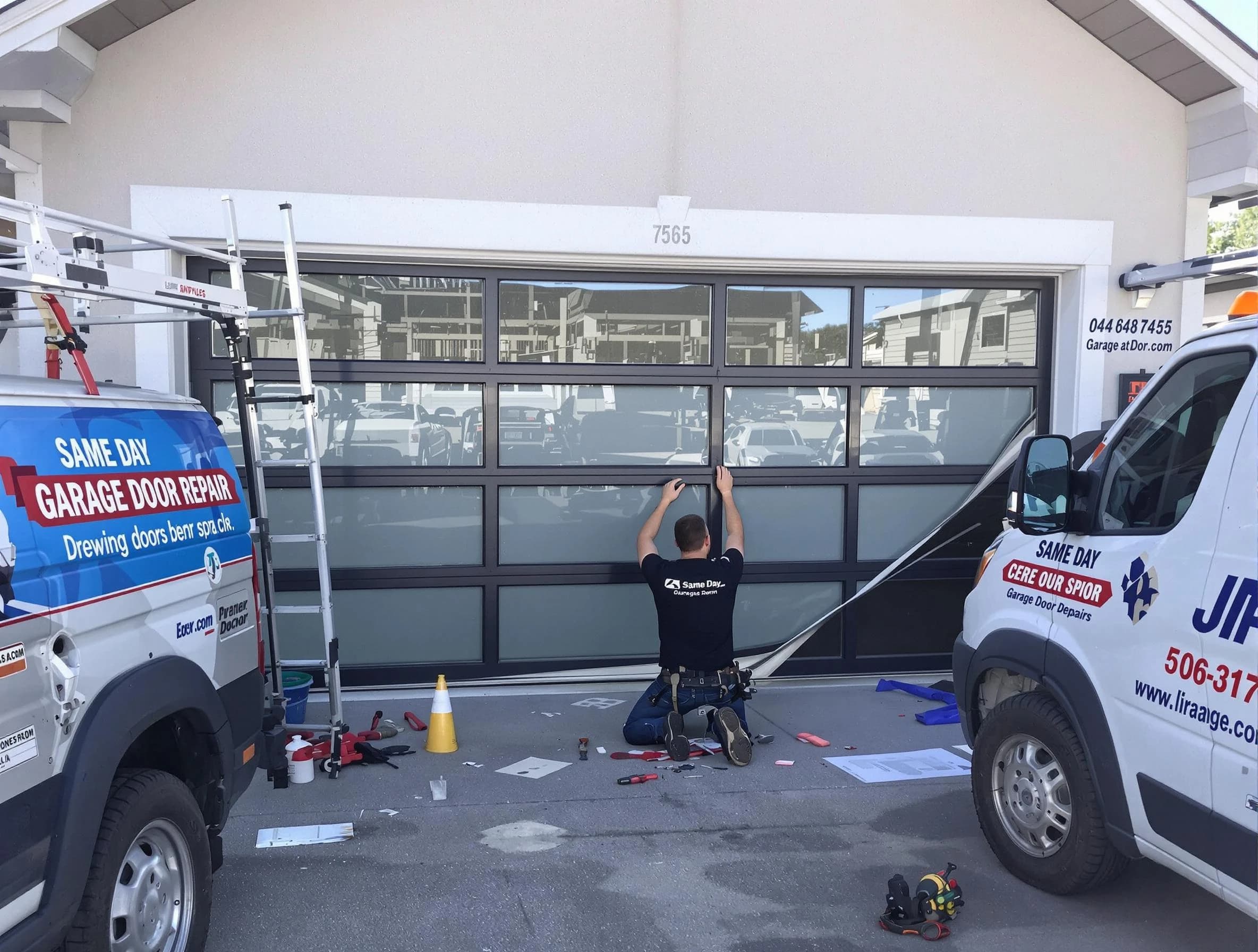 Sandy Springs Garage Door Repair providing same-day garage door repair in Sandy Springs