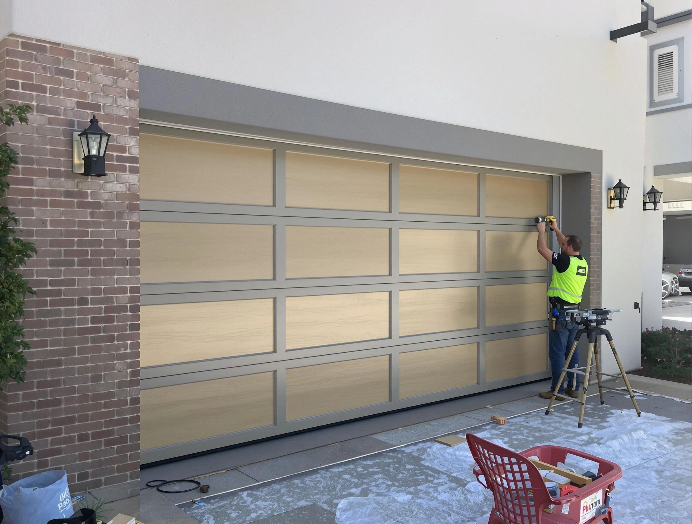 Garage door replacement service by Sandy Springs Garage Door Repair in Sandy Springs